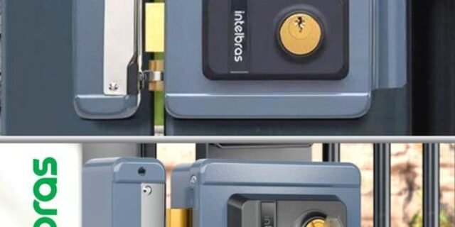 Fechadura Elétrica de Sobrepor FX 1500 Cinza Intelbras