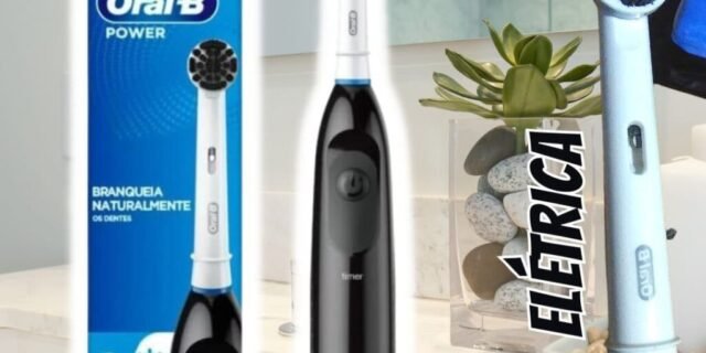 Escova de Dente Elétrica Oral-B Charcoal
