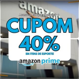 Cupom de R$40 OFF em itens de Esporte (Cupom não funciona em todos os itens, teste)