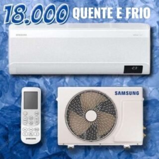 Ar-condicionado Split Samsung Digital Inverter Ultra 18.000 BTUs Quente e Frio 220V