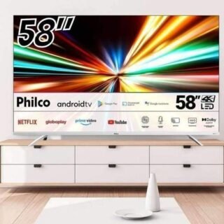 Fast Smart TV Philco 58” PTV58GAGSKSBL 4K