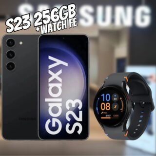 Galaxy S23 256GB + Smartwatch FE 40mm 16GB Bluetooth