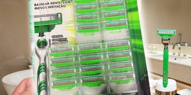 Gillette Mach3 Sensitive – Carga para Aparelho de Barbear, 20 unidades