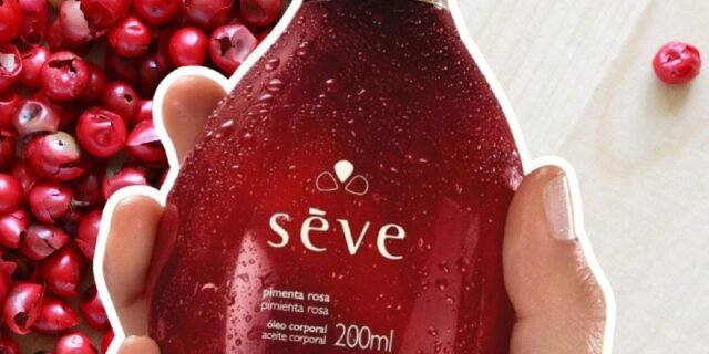 Óleo Desodorante Corporal Sève Pimenta Rosa 200ml