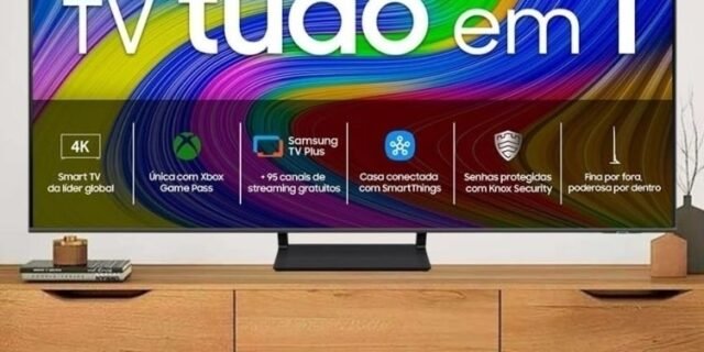 Samsung Smart TV 65 polegadas QLED 4K Q65D