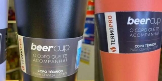 Copo Térmico para Cerveja 473 Ml Termopro