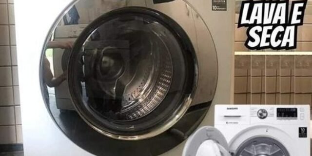 Samsung Lava e Seca WD11M com Digital Inverter WD11M4473PW Branca 11/7kg – 220V