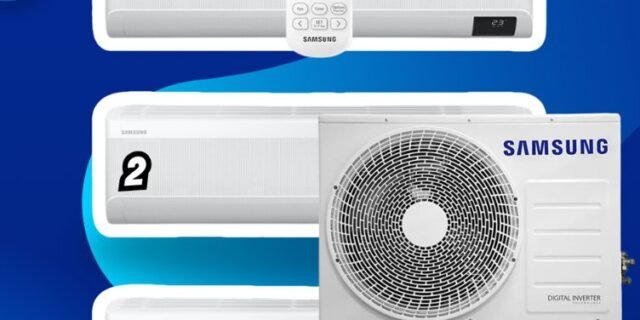 Kit 3 Ar Condicionados 12.000 Btu Sem Vento Samsung WindFree Frio 220V