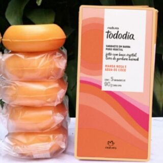 Sabonete em Barra Tododia Manga Rosa e Água de Coco