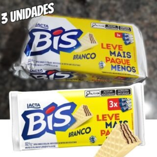 Bis Branco – Kit com 3 unidades de 100,8g
