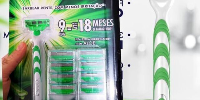 Gillette Aparelho De Barbear Mach3 Sensitive + 9 Cargas