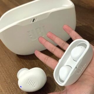 JBL, Fone de Ouvido Sem Fio, Bluetooth, Wave Buds TWS