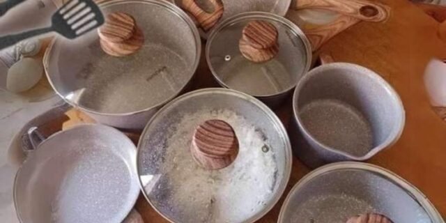 Jogo De Panela Ceramica Antiaderente Fundo Triplo Fogao Indução Mimo Style 10 peças