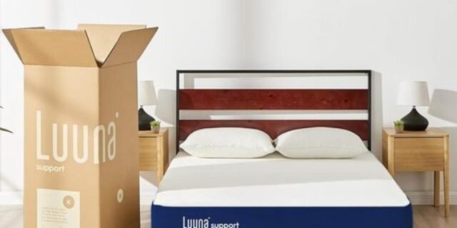 Colchão Casal Luuna Support, 10 Anos de Garantia, Firme Ortopédico, Capa Lavável – 138x188cm