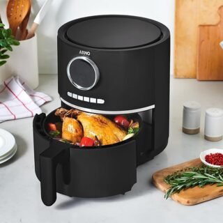 Fritadeira sem Óleo Arno, Air fryer Ultra 4,2L, Preta, 127V