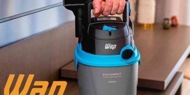 Aspirador De Pó E Líquido Portátil Gtw Compact 1400w Wap só 110V