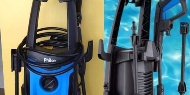 Lavadora de Alta Pressão Philco Force PLA2500 – 1500 PSI 1200W Mangueira de 3m