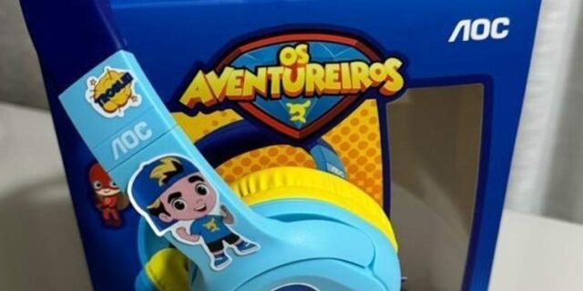 AOC – Headphone Bluetooth Luccas Neto Aventureiro