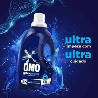 Lava-Roupas Líquido Omo Ultra Power 1,8l