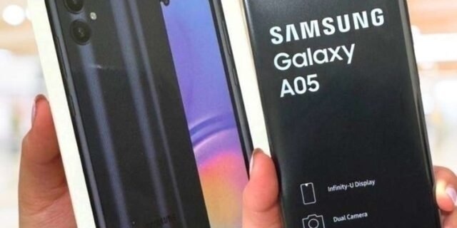Smartphone Samsung Galaxy A05 128GB 4G 4GB RAM