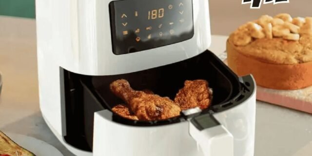 Fritadeira Airfryer Digital Philips Walita Série 3000 4,1 Litros 1400W Branco RI9252/01-127V