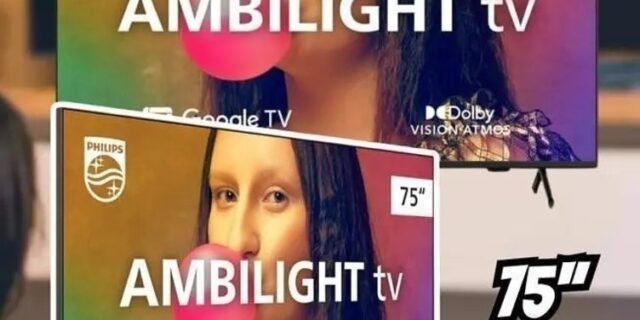 Smart Tv 75” 75pug7908/78 Ambilight 4k UHD LED Philips