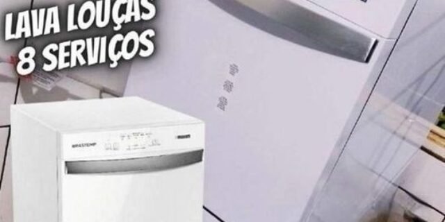 Lava-louças Brastemp 8 Serviços Blf08 Branca