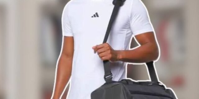 Mala Adidas Duffle Treino Pequena