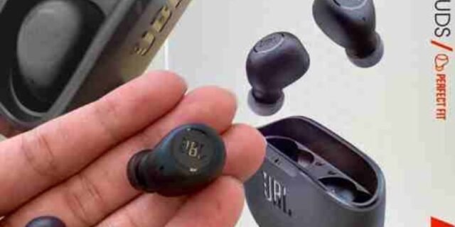 JBL, Fone de Ouvido Sem Fio, Bluetooth, Wave Buds TWS