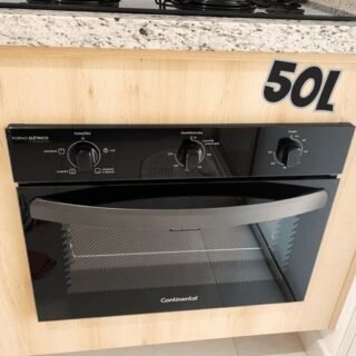 Forno de Embutir Elétrico Continental 50L com TOPLimpaFácil (OC4EM)