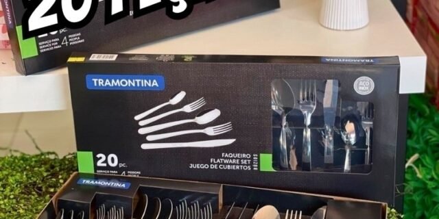 Faqueiro Tramontina Inox 20 Peças – Búzios