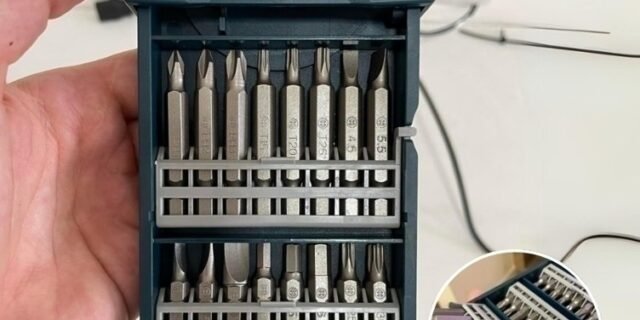 Kit de pontas para parafusar Bosch Mini X-Line com 25 peças