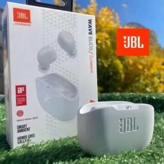 Fones de ouvido True Wireless JBL Wave Buds Branco