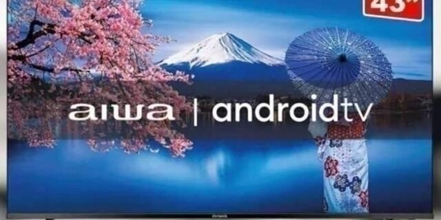 Smart Tv 43” Android Dolby Aws-tv-43-bl-02-a Aiwa