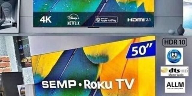 Smart TV 50” 4K UHD LED Semp RK8600