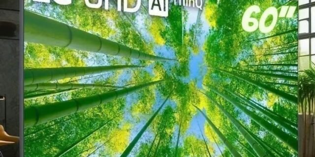 Smart TV 60” 4K LED LG 60UQ8050