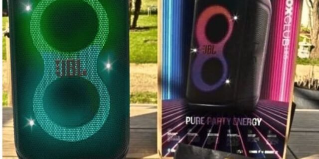 Caixa de Som Acústica JBL PartyBox CLUB 120, Bluetooth, 160W RMS