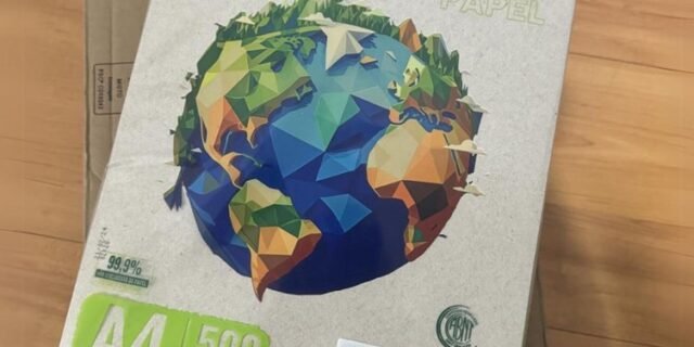 Papel Recicle A4 Multiuso 75g com 500fls 100% Reciclado