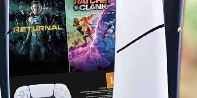 Console PlayStation 5 Slim, Edição Digital + 2 Jogos