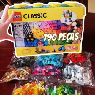 Classic Caixa Grande De Peças Criativas Lego Brick Box