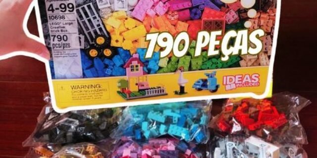 Classic Caixa Grande De Peças Criativas Lego Brick Box