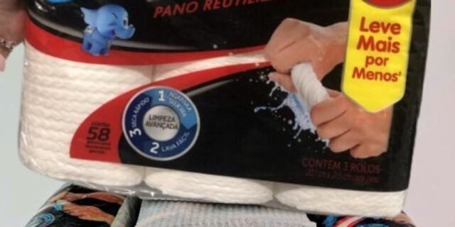 Scott Duramax Pano Reutilizável em Rolo, Branco, 174 Folhas (3 Unidades de 58 Folhas)