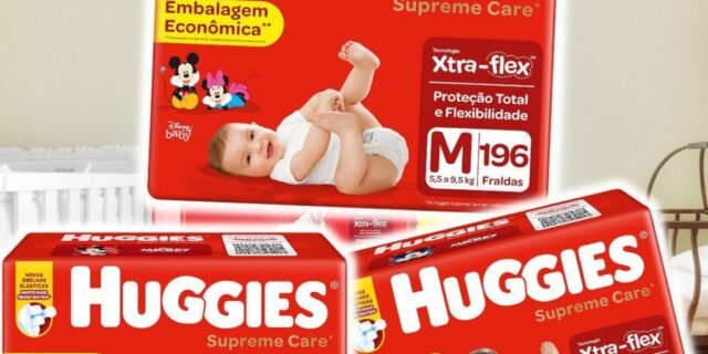 Fralda Huggies Supreme Care