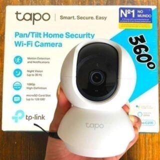 Câmera De Segurança Wi-Fi Interna 360º 1080p Full HD Tapo C200 Tp-Link