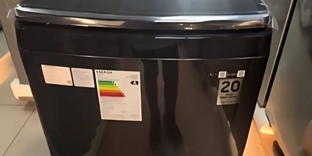 Samsung Lavadora Smart Digital Inverter WA14CG Black 14kg – 127V