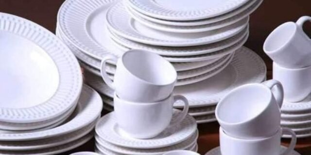 Aparelho De Jantar Roma Branco 20 Peças Porto Brasil