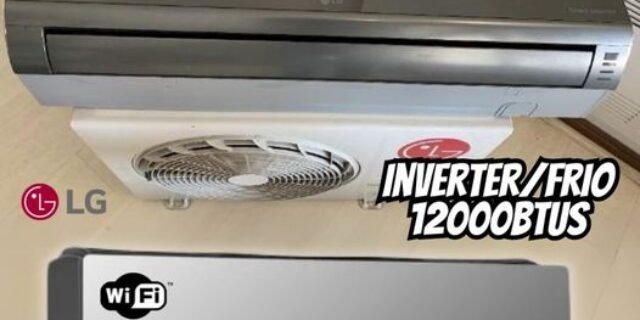 Split Hi Wall Inverter LG Artcool 12000btu Frio 220 Volts