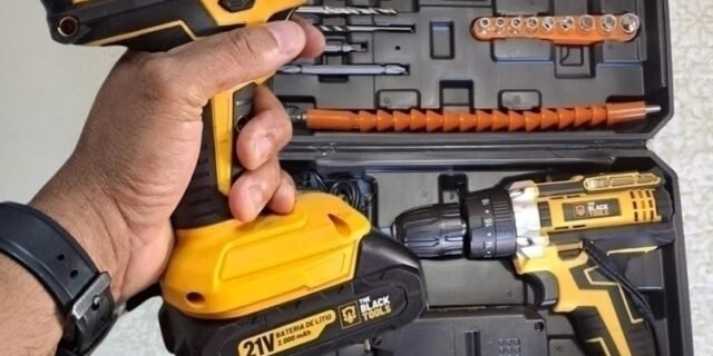 Parafusadeira E Furadeira Impacto The Black Tools