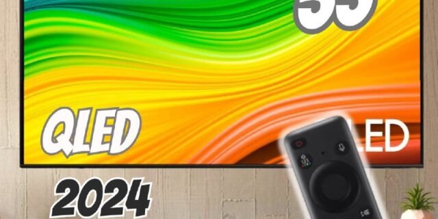 Samsung Smart Tv 55 Polegadas Qled 4k Q60d