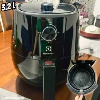 Fritadeira Airfryer Efficient 3,2l Eaf10 Preta Electrolux 110V